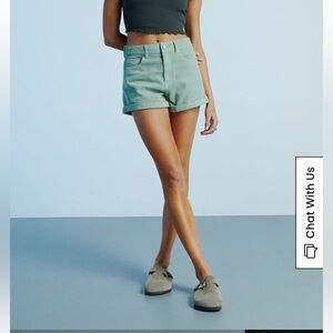 PacSun Sage Corduroy Mom Shorts